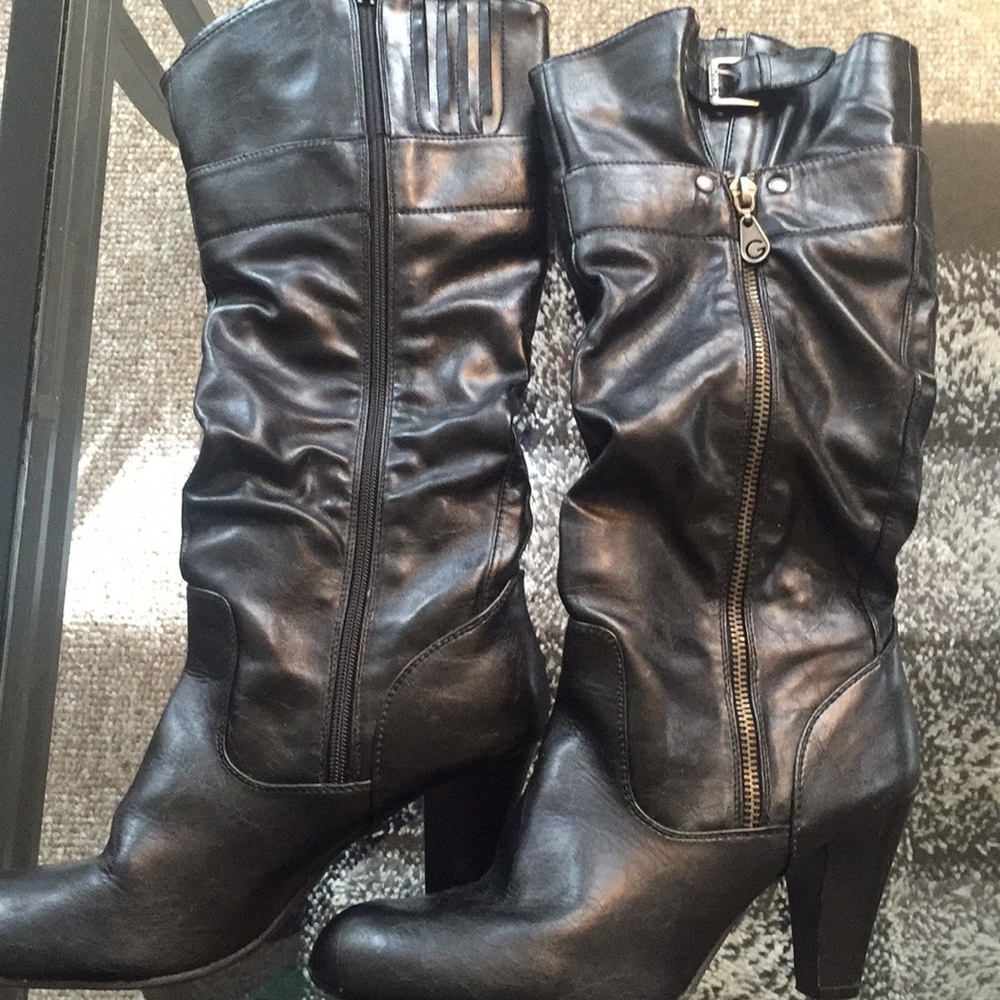 Guess Runway Black Boots